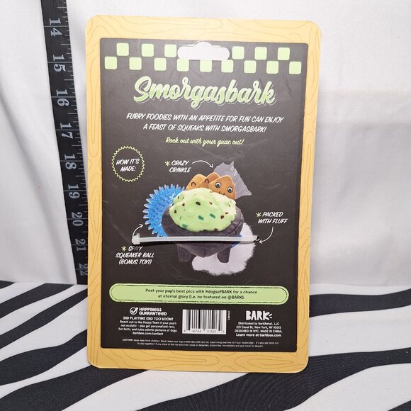 NWT Bark Stop Guac and Mole Dog Toy S-M - Picture 3 of 3